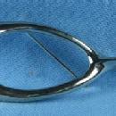 Jewelry Good Luck WISHBONE Brooch - Vintage Costume Jewelry