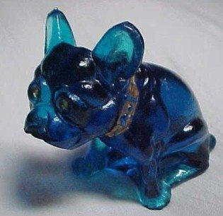 BULL DOG Rhinestone Eyes - Glass