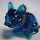 BULL DOG Rhinestone Eyes - Glass