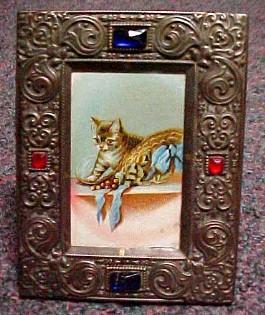 JEWELS in Embossed Czec Frame - Metalware