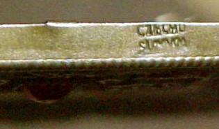 JEWELS in Embossed Czec Frame - Metalware