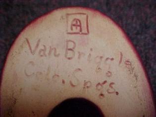 VAN BRIGGLE Flower Frog - Pottery
