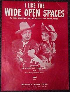 I Like The WIDE OPEN SPACES Ken Murry - Music