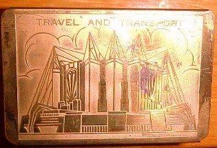 1934 CHICAGO World's Fair Matchsafe - Tobacciana