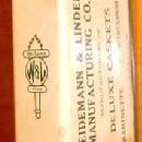 Weidemann Lindem CASKETS Matchsafe - Tobacciana