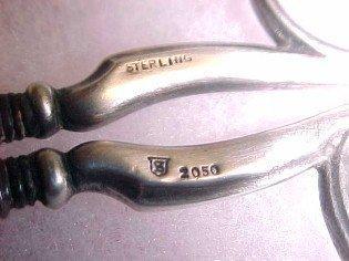 Sterling Scissors Sewing Manicure - Silver