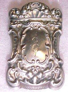 1901 Sterling Matchsafe - Silver
