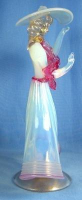 Art Deco Dancing Figural Sculptural ~ Itialian MURANO VENETIAN Art Glass Figurine