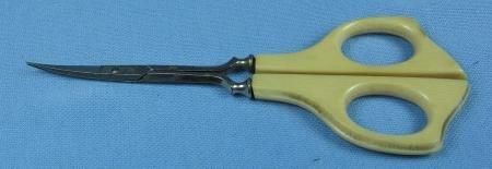 old Celluloid Scissors - Vanity Collectible