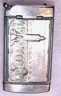 ST. LOUIS World's Fair Match Safe Cigar Cutter - Tobacciana
