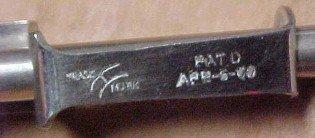 1909 Sterling Punch Stiletto- Silver