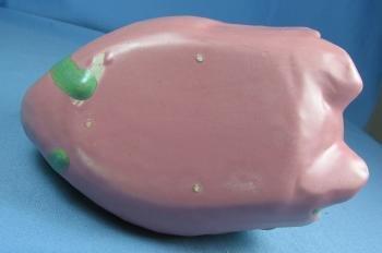 Art Pottery Drip Glaze SWAN Figural Bird Pottery