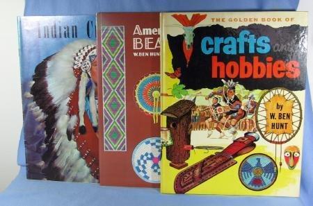 old vintage American Indian Crafts and Beadwork Reference Book Group - Ethnographic how-to