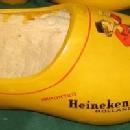 old advertising Imported HEINEKEN Holland Beer VINTAGE Advertising WOODEN Shoe