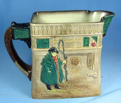 Royal Doulton Mr PICKWICK ~ The Pickwick Papers Pitcher - Antique Royal Doulton Pottery