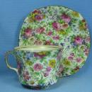 Royal Winton Pottery Porcelain CHINTZ Cup & Saucer - Vintage Grimwades SUMMERTIME Pattern