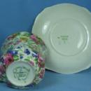 Royal Winton Pottery Porcelain CHINTZ Cup & Saucer - Vintage Grimwades SUMMERTIME Pattern