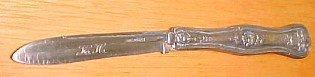 OLd Knife Fruit Sterling - Silver
