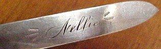 Fruit Knife for Lady Sterling - Silver