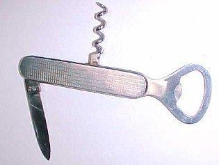 Corkscrew Opener Knife Germany - Metalware