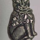 MASCOT Holloween BLACK Cat Pin - Figural