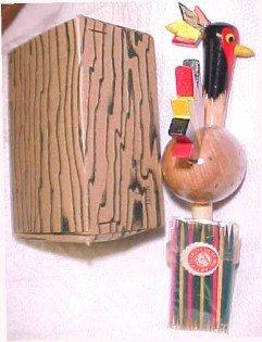 Kitchen ROOSTER Toothpick Holder - Novalty