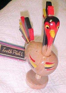 Kitchen ROOSTER Toothpick Holder - Novalty