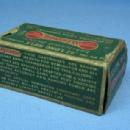 old Remington Kleanbore .22 Long Rifle Shell Box ANTIQUE Sporting Advertising