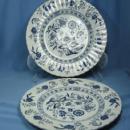 BLUE NORDIC Dinner Plate by Meakin - English Ironstone Porcelain Pottery