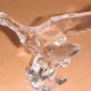 Heisey Mallard Marked WINGS UP - Glass