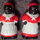 Mammy Salt and Pepper - Porcelain/Fine China