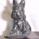 Scottie Dog Figural Ash Tray - Metalware