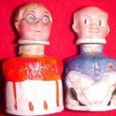 Mr. and Mrs. Carter Inkwell Pair - Porcelain/Fine China