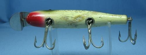 old Creek Chub Famous PIKIE MINNOW Wood Fish Lure - Vintage Sporting