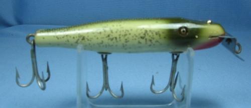 old Creek Chub Famous PIKIE MINNOW Wood Fish Lure - Vintage Sporting