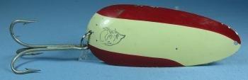 old HUGE Huskie Junior Fish Lure - Vintage Eppinger Sporting Spoon