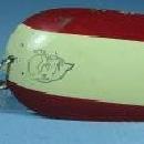 old HUGE Huskie Junior Fish Lure - Vintage Eppinger Sporting Spoon
