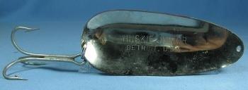 old HUGE Huskie Junior Fish Lure - Vintage Eppinger Sporting Spoon