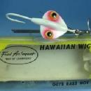 old Fred Arbogast HAWIIAN WIGGLER Fishing Lure # 2 1/2 - Vintage sporting bait