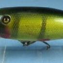 old Creek Chub WIGGLER Fishing Lure #100 - Vintage Wood Bait - sporting