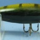 old Creek Chub WIGGLER Fishing Lure #100 - Vintage Wood Bait - sporting