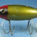 old Heddon MUSKY SURFUSSER Fish Lure - Vintage Wood Sporting Bait