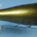old Creek Chub PLUNKER Fish Lure - Vintage Wooden Sport Bait