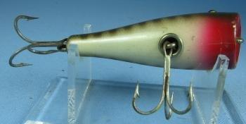 old Creek Chub PLUNKER Fish Lure - Vintage Wooden Sport Bait