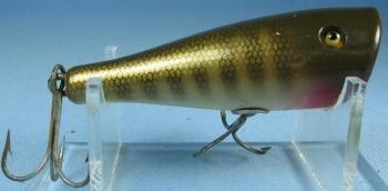 old Creek Chub PLUNKER Fish Lure - Vintage Wooden Sport Bait