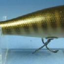 old Creek Chub PLUNKER Fish Lure - Vintage Wooden Sport Bait