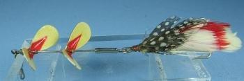 Pflueger Tandem Spinner Fish Lure - Vintage sporting bait