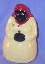 Occupied Japan MAMMY Porcelain Stringholder - Ethnographic