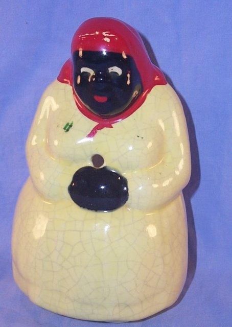 Occupied Japan MAMMY Porcelain Stringholder - Ethnographic