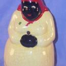 Occupied Japan MAMMY Porcelain Stringholder - Ethnographic